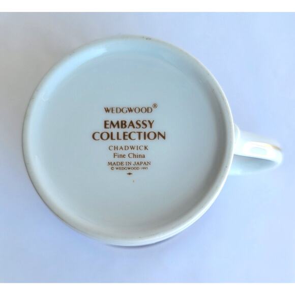 Wedgwood Embassy Collection Chadwick Mug Fine China 1995 - Picture 6 of 7